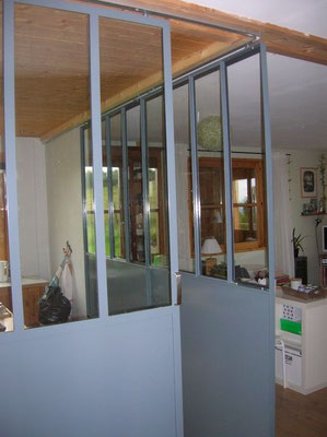 Une véritable séparation en porte coulissante