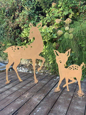 la biche et son faon