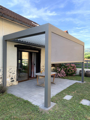 Effectuez dès maintenant une demande de devis gratuit pour votre prochaine pergola bioclimatique. Réalisation secteur Chambéry