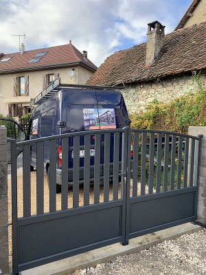 portail conçus et fabriqués en France par HORIZAL