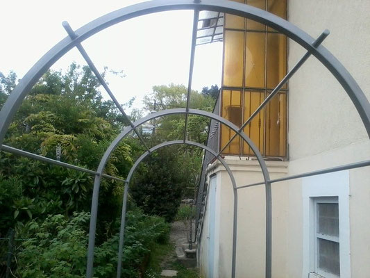 La treille en aménagement De Jardin