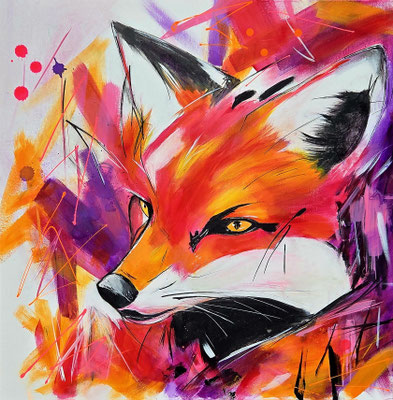 "Das Tor des Augenblicks" Acryl, Leinwand 60x60cm, 250 Franken