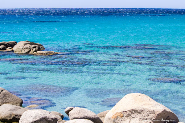 пляж Порто Са Ружи, Вилласимиус - Porto Sa Ruxi beach, Villasimius