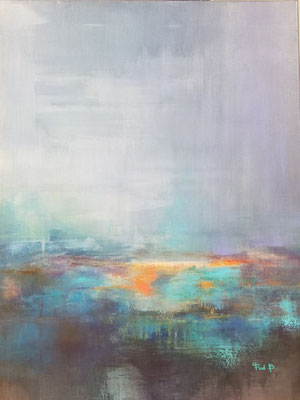 All over blue  - 80 x 60 - 2022
