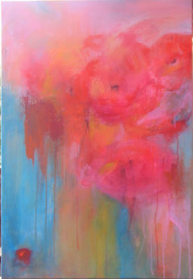 Florale II -  Acrylique sur toile - 50 x 70 -2012