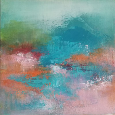 Colorful landscape - 20x20 - 2024