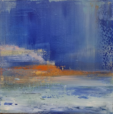 Deep blue - 30 x 30 - 2024