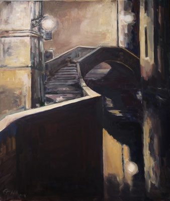 Venice,Light Reflections, Öl_lwd.60x70cm