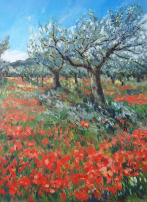 Olive Trees  Öl/Lwd.60x80cm