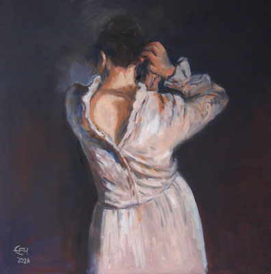 From The Dark Nr.2  Öl/Lwd.80x80cm