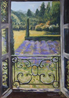 Nice View, Provence  Öl_Lwd.50x70cm