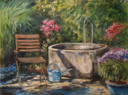 Place By The Water Öl_lwd.60x80cm