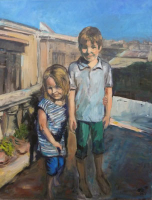 Summerdays ,Öl_Lwd. 70x90cm