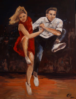 Boogie Time  Öl-lwd. 70x90cm