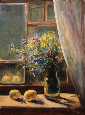 Window Nr.7, Flowers And Fruits 60x80cm