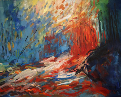 No Way Out, Öl_lwd. 100x80cm