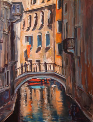 Summer In Venice Nr.2  Öl_Lwd.70x90cm