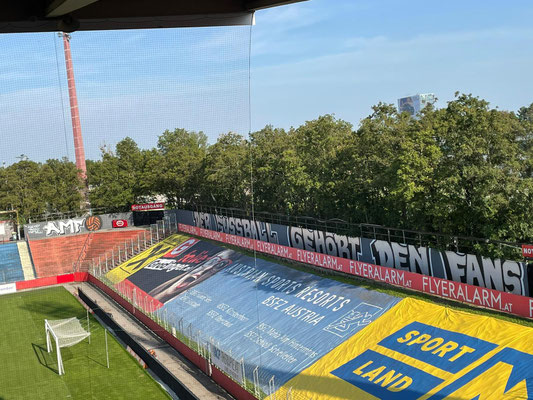 Graffiti von den Südstadt Fanatics und Gate2 rund ums Südstadt Stadion 5