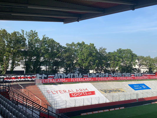 Graffiti von den Südstadt Fanatics und Gate2 rund ums Südstadt Stadion 4