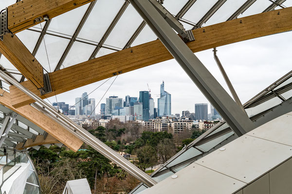 Paris, Fondation Louis Vuitton. Architekt:  Frank Gehry