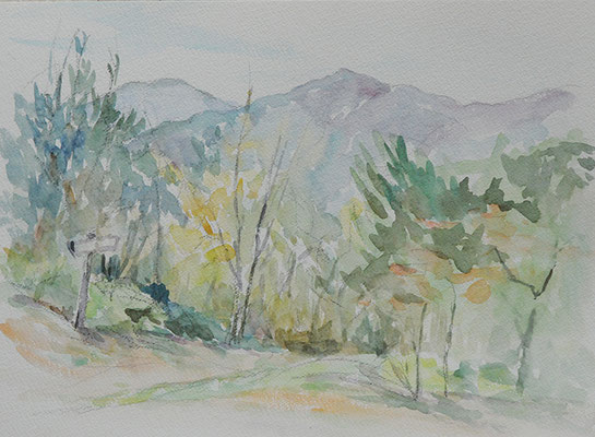 山の絵 - 絵と山と楽しみ