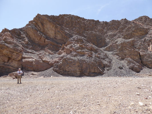 wadi Shlomo in Eilat gebergte