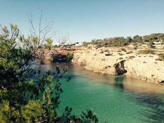 Unsere Bucht, die Cala Codolar...