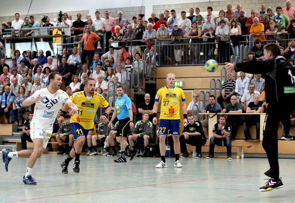 David Breuer Bundesligaspieler Handball. Foto: Jochen Hering