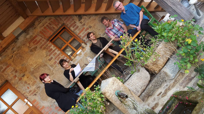 Lesung beim "Chamer Kunststück", Foto: Gabriele Kiesl