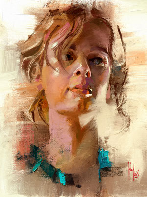 Portrait Study of a young Woman