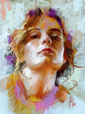 Portrait Study of a young woman