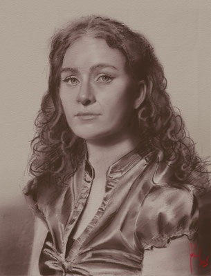 Portrait of a young woman