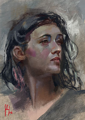 Portrait Study of a young woman