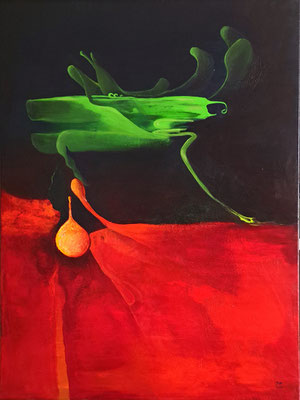 Fabelhaft, 2024, Acryl auf Leinwand, 60x80 cm