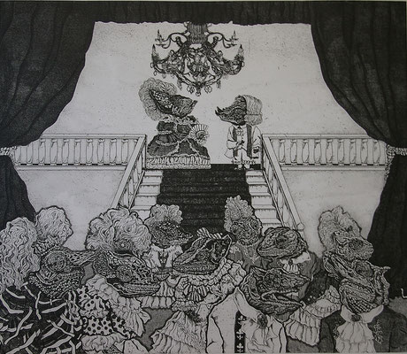 Masquerade/etching/2015