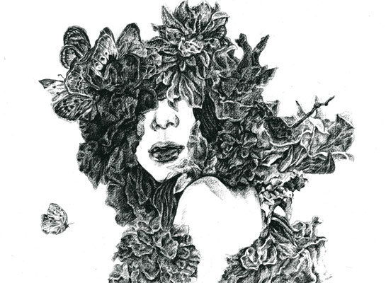  A nest 2012/oil pencil/25×34cm/2012