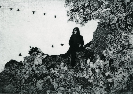 A fool/solar plate/21×29.7cm/2013