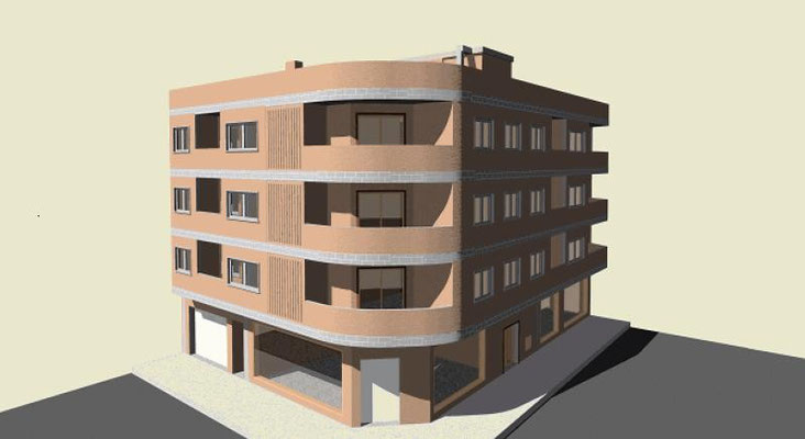 Cálculo de estructuras e instalaciones para un edificio de viviendas en Marbella (Málaga)