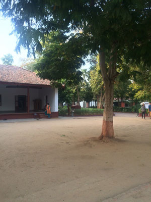 Der Ashram von außen