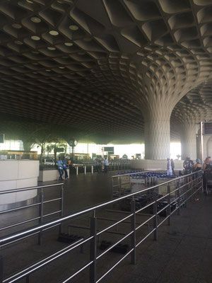 Der Flughafen von Mumbai. Richtig Luxuriös  