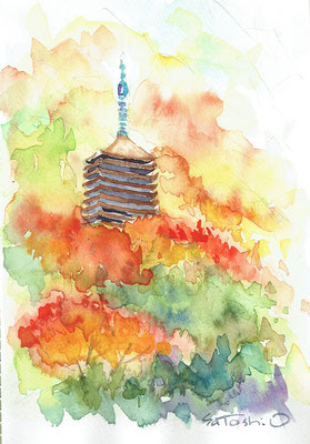 談山神社十三重の塔