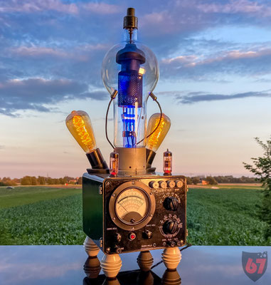 1960s Hickok Multimeter with giant Thyratron electron tube - Jürgen Klöck - 2021