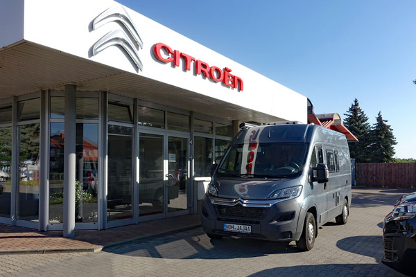Wieder einmal in der Werkstatt - diesmal in Cottbus ...