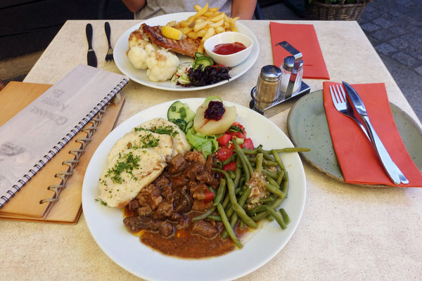 Gutes Mittagsessen im Forsthaus Erlichhof/Rietschen