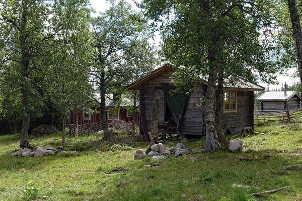 Berghütten im Sonfjället Nationalpark