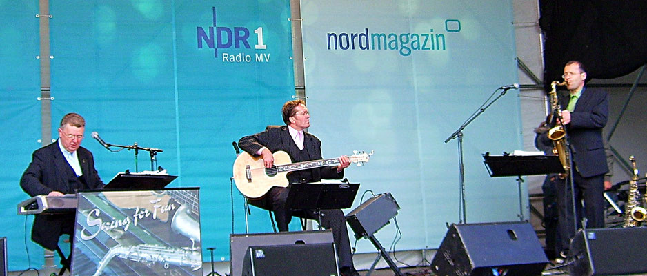 Swing for Fun beim NDR in Stralsund