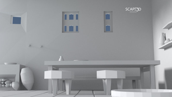 SCAPE3D_MATER scenografia 3d: Casa della Fanciulla