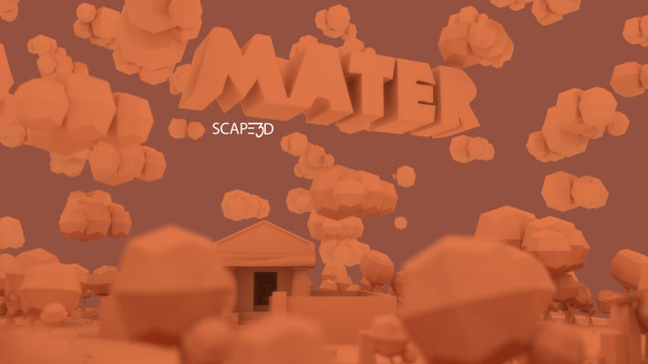 #MATERSCAPE3D scenografia 3d