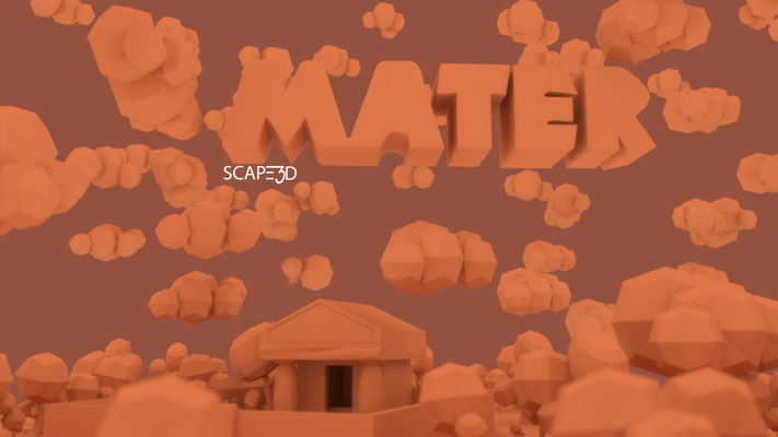#MATERSCAPE3D scenografia 3d