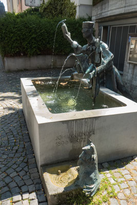 Johann-Linder-Brunnen - St.Gallen
